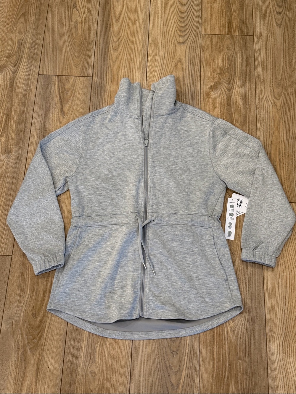 RBX Grey Zip Jacket